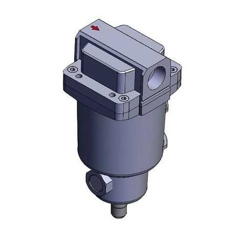 Smc Water Separator, Body Size 3, 700L/Min, Thread NPT AMG550C-N10C